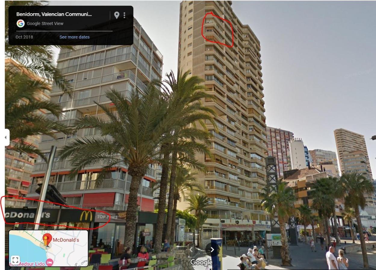 Luxurious 2-Bedroom Apt With Stunning Views, 1St Line On Levante Beach, Benidorm Buitenkant foto